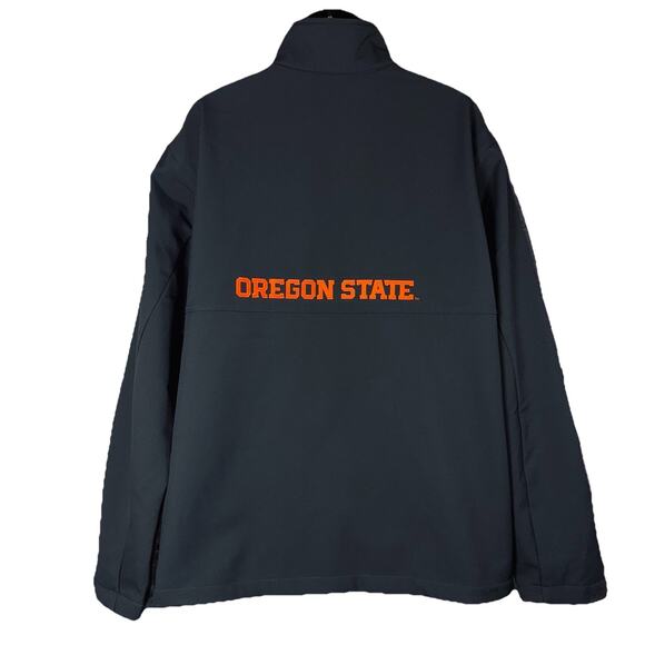 OSU Beavers XXL columbia ascender II full zip jacket Oregon State NCAA SoftShell - Picture 4 of 8